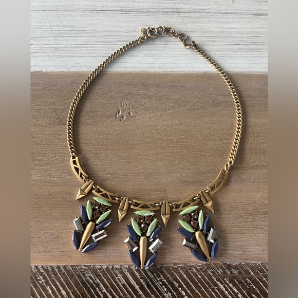 JCrew Jeweled Statement Necklace - Picture 1 of 1